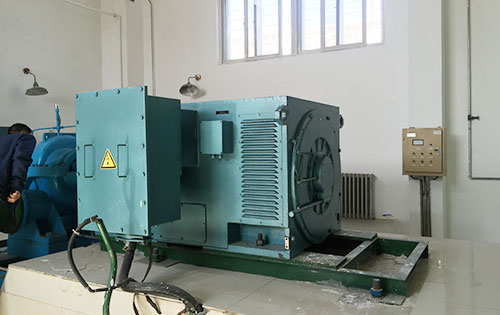 额济纳某水电站工程主水泵使用我公司高压电机